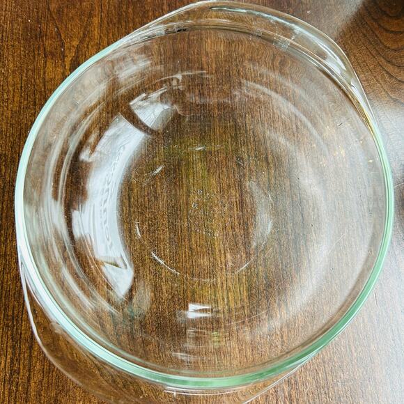 Vintage PYREX Originals Clear Dome Lid w Knob 2 QT Casserole dish bowl 024 - Picture 6 of 10